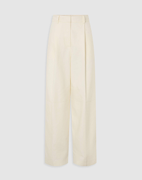 BARREL LEG TUXEDO PANT