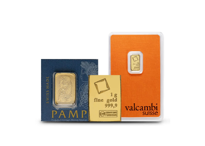 1 Gram Gold Bar (Varied Condition, Any Mint)