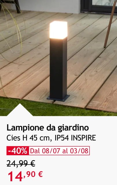Lampione da giardino 14,90 €
