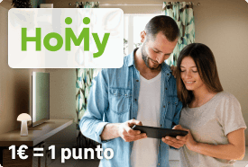 Scopri il programma fedeltà Homy per privati