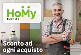 Scopri il programma fedeltà Homy Business