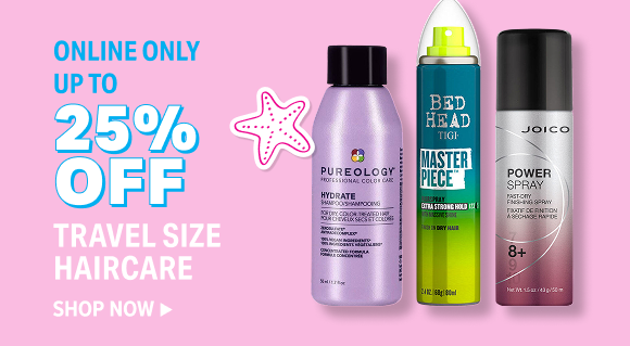 SHOP TRAVEL HAIRCARE