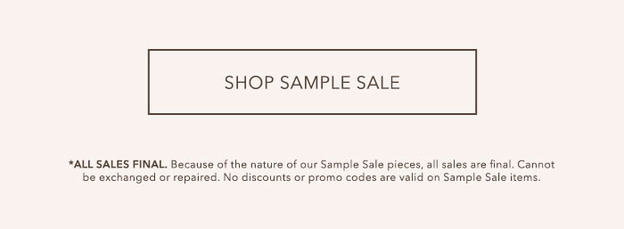 Shop Sample Sale