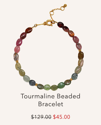 Tourmaline Beaded Bracelet