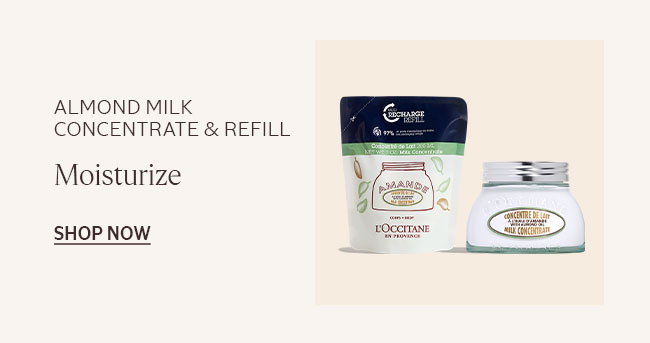 ALMOND MILK CONCENTRATE & REFILL | MOISTURIZE | SHOP NOW