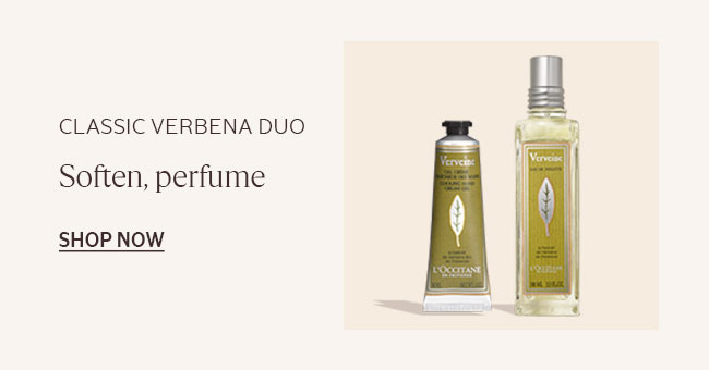 CLASSIC VERBENA DUO | SOFTEN, PERFUME | SHOP NOW