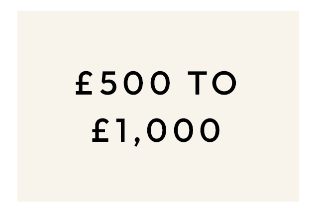 £500 to £1,000