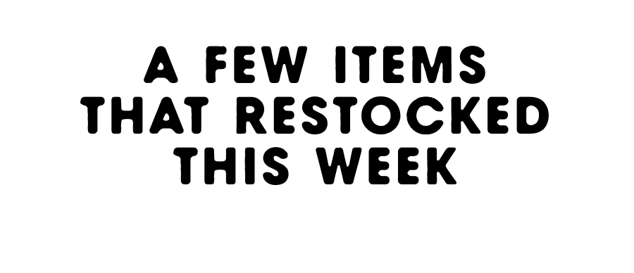 Shop the restock