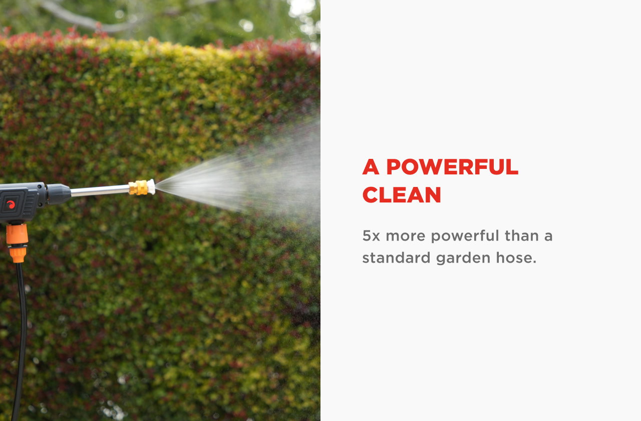 Jet Hawk Cordless Portable Pressure Washer - SAVE 12%