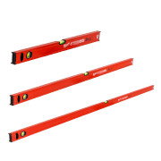 Milwaukee 3 Piece Slim Box Level Set (600mm, 1200mm & 1800mm)