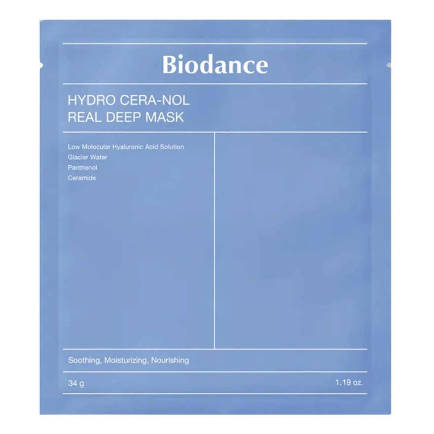 Hydro Cera-Nol Real Deep Sheet Mask - Blue Hydro Cera-Nol Real Deep Sheet Mask - Blue
