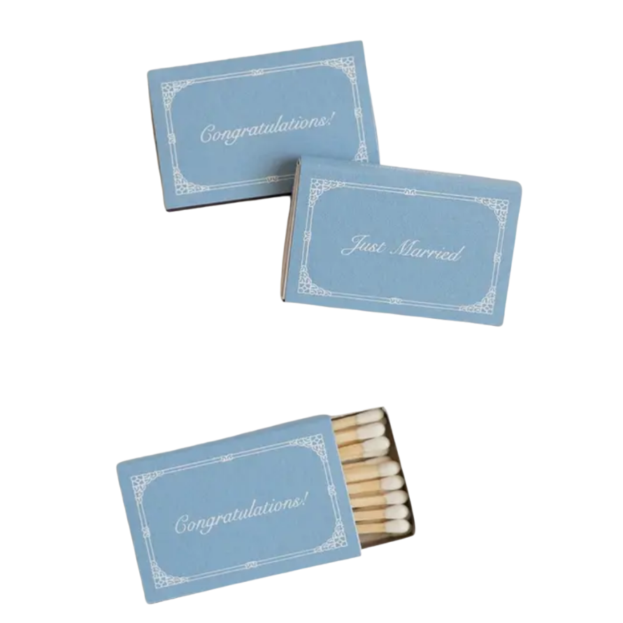 French Blue Just Married Matches