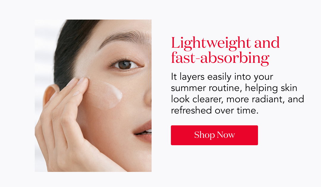 Lightweight and fast-absorbing  It layers easily into your summer routine, helping skin look clearer, more radiant, and refreshed over time.  Shop now