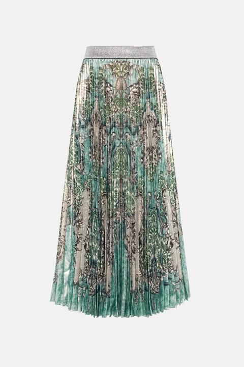 Uni Skirt Rocaille Lace Cyan