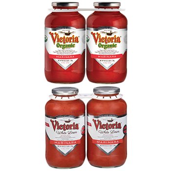 Victoria White Linen OR Organic Marinara Sauce