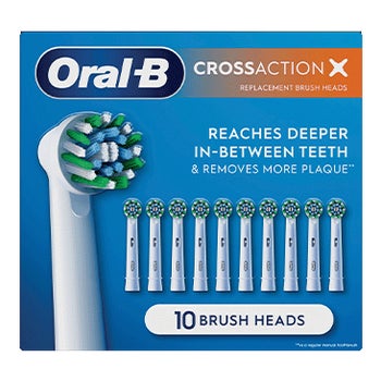 Oral-B CrossAction Replacement Brush Heads