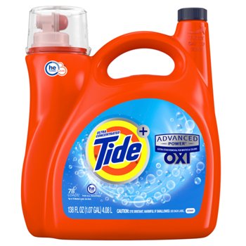 Tide + OXI Advanced Power Laundry Detergent