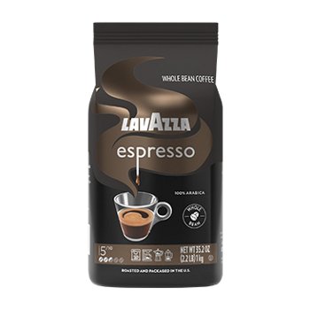 Lavazza Caffé Espresso 100% Premium Arabica Whole Bean Coffee