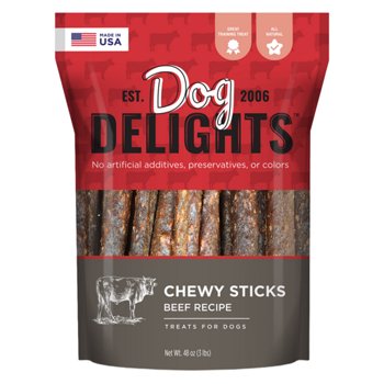 Dog Delights Beef Chewy Sticks
