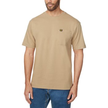 CAT Men's Short Sleeve Pocket Tee