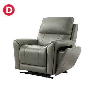 costco direct.Hollis Leather Power Recliner with Power Headrests