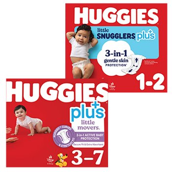 Huggies® Plus Diapers