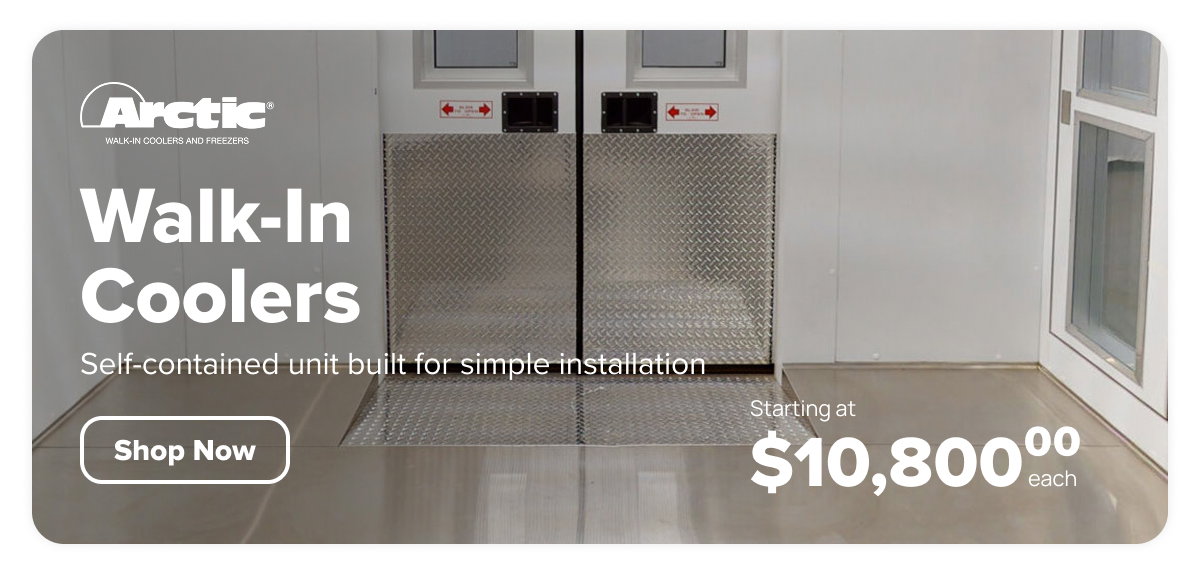 Arctic Quick Ship Walk-In Coolers & Refrigerators