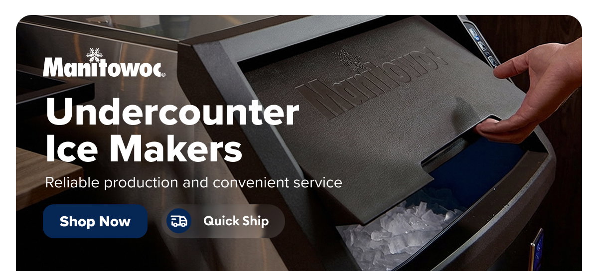 Manitowoc Ice Quick Ship Commercial Undercounter Ice Machine