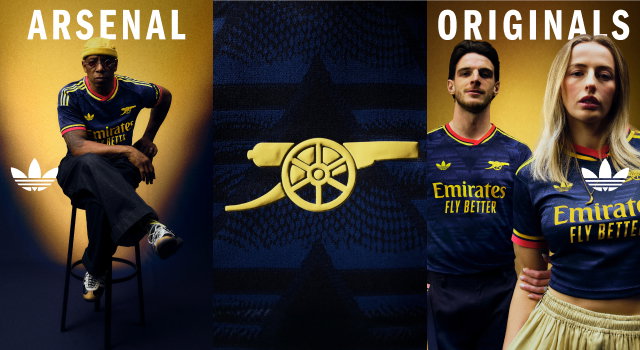 Segunda equipación Arsenal 26/27