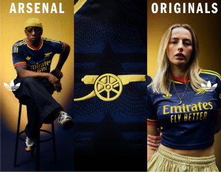 Segunda equipación Arsenal 26/27