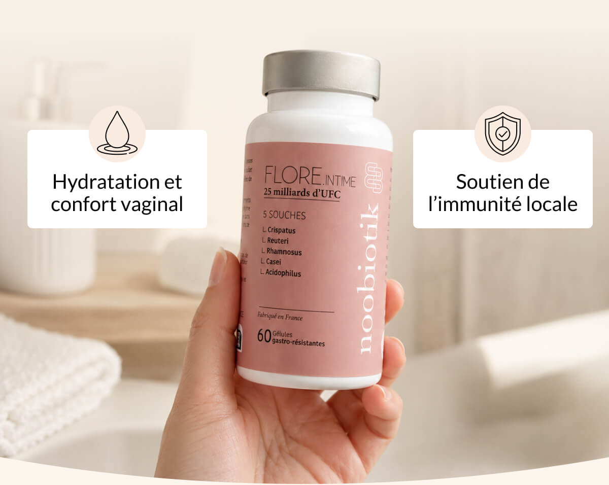 Hydratation et confort vaginal Soutien de l’immunité locale