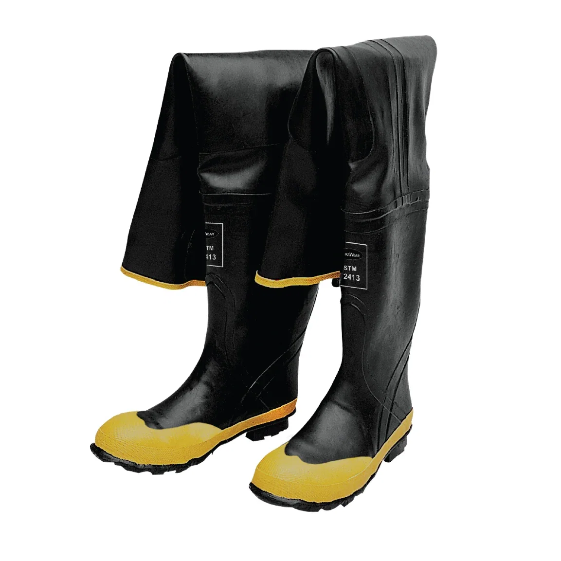 Image of Liberty - Durawear: Black Hip Wader With Steel Safety Toe
