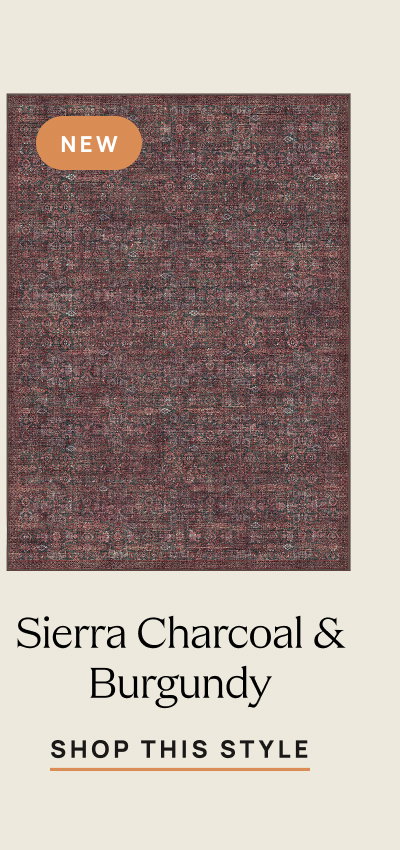 Sierra Charcoal & Burgundy