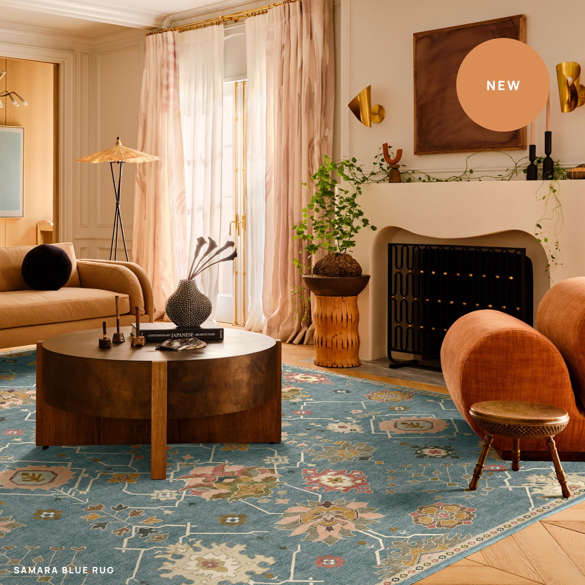 Samara Blue Rug 