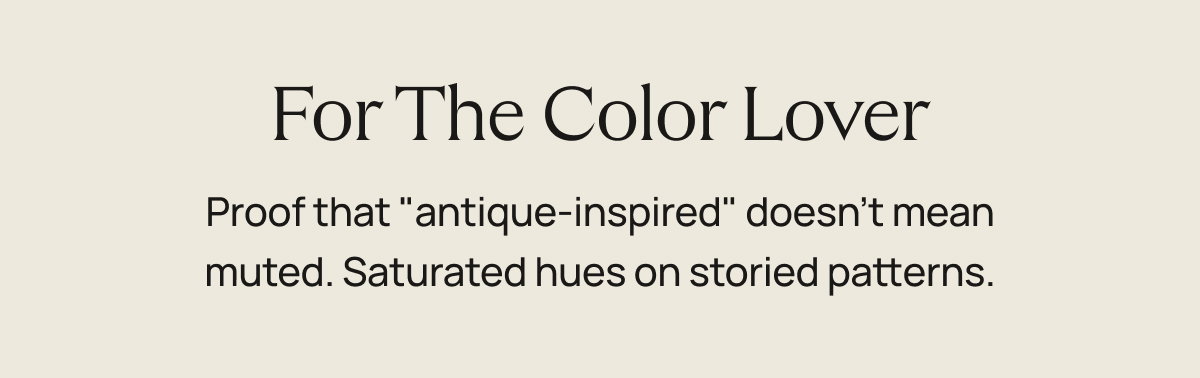 For the color lover 