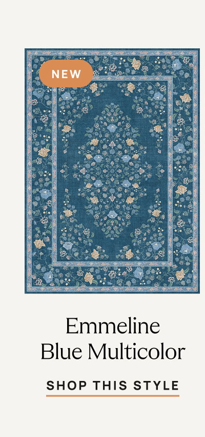 Emmeline Blue Multicolor Rug 
