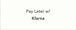 pay later with Klarna