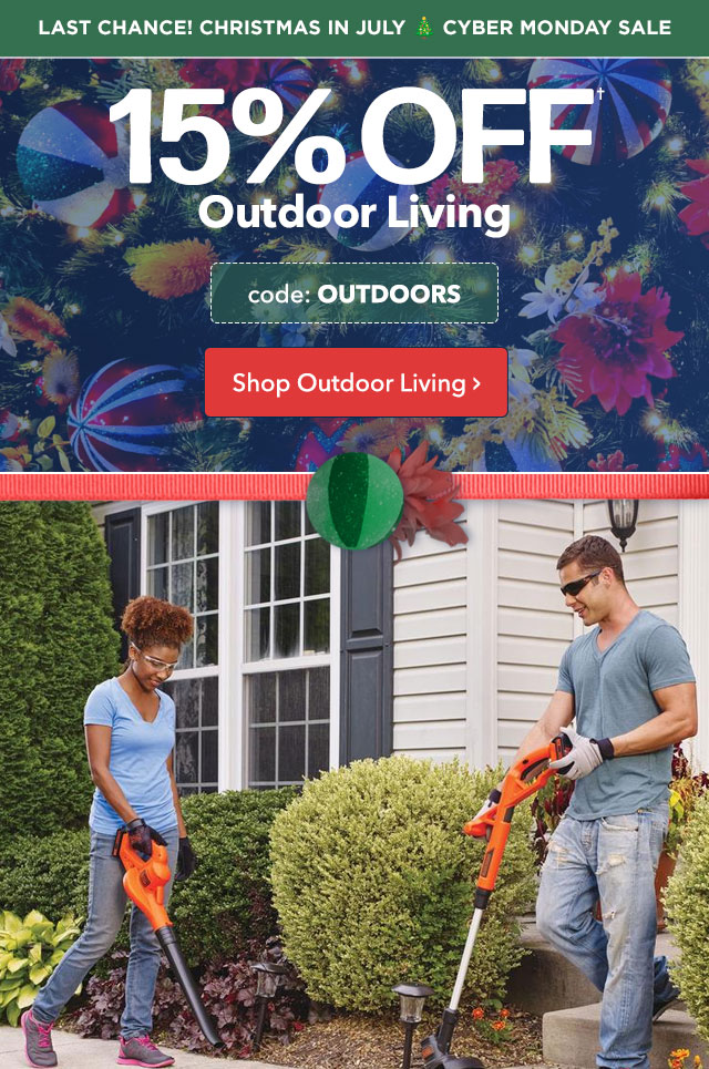 Shop Christmas in July Outdoor Living