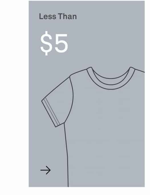 Less Than $5
