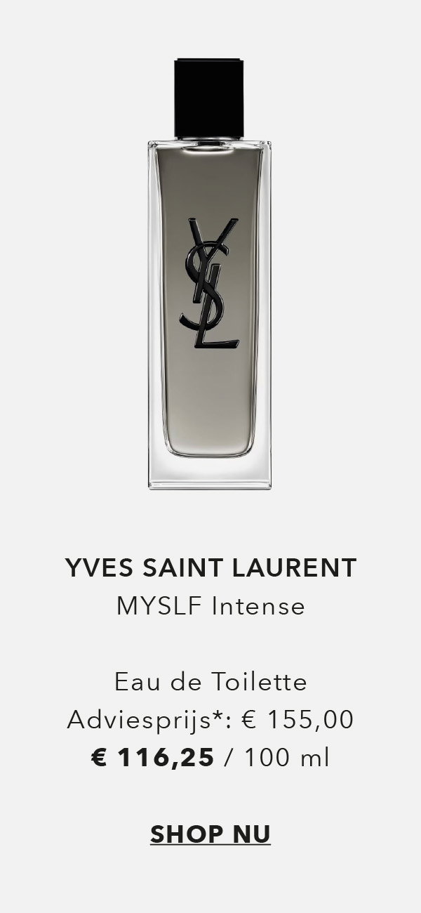 Yves Saint Laurent MYSLF Intense Eau de Toilette (60 ml) nu voor € 86,25. Shop nu.