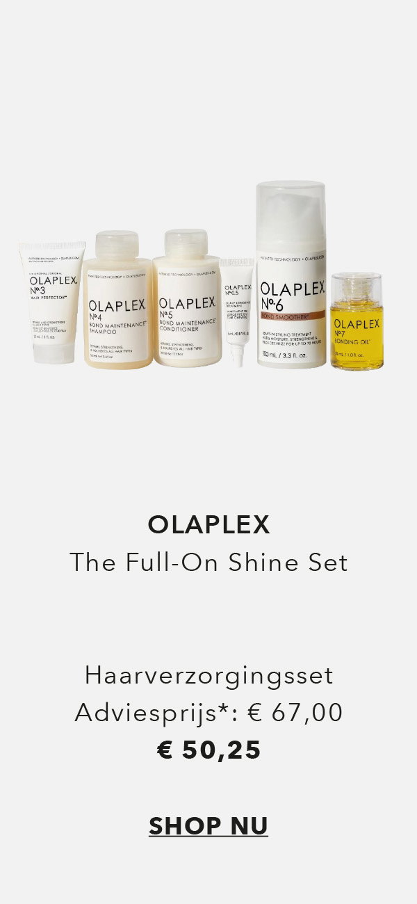 Olaplex Endless Shine Smooth Hair Set nu voor € 34,50. Shop nu.