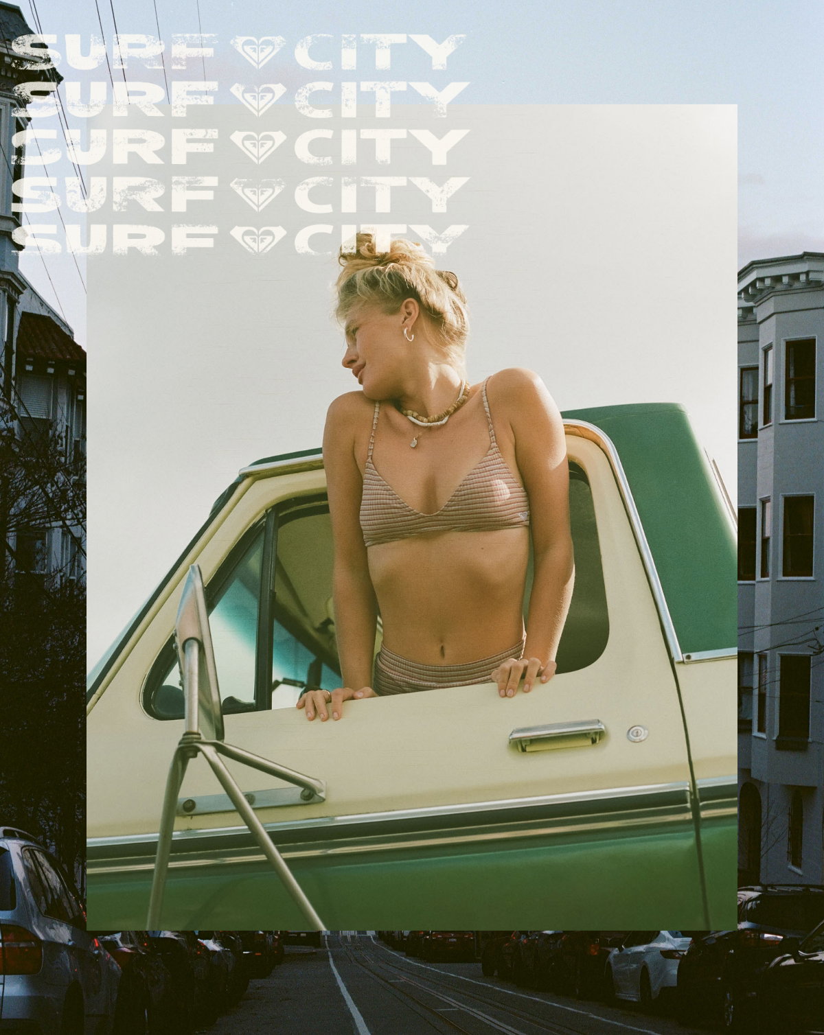 Surf City Wild Sunset Bralette