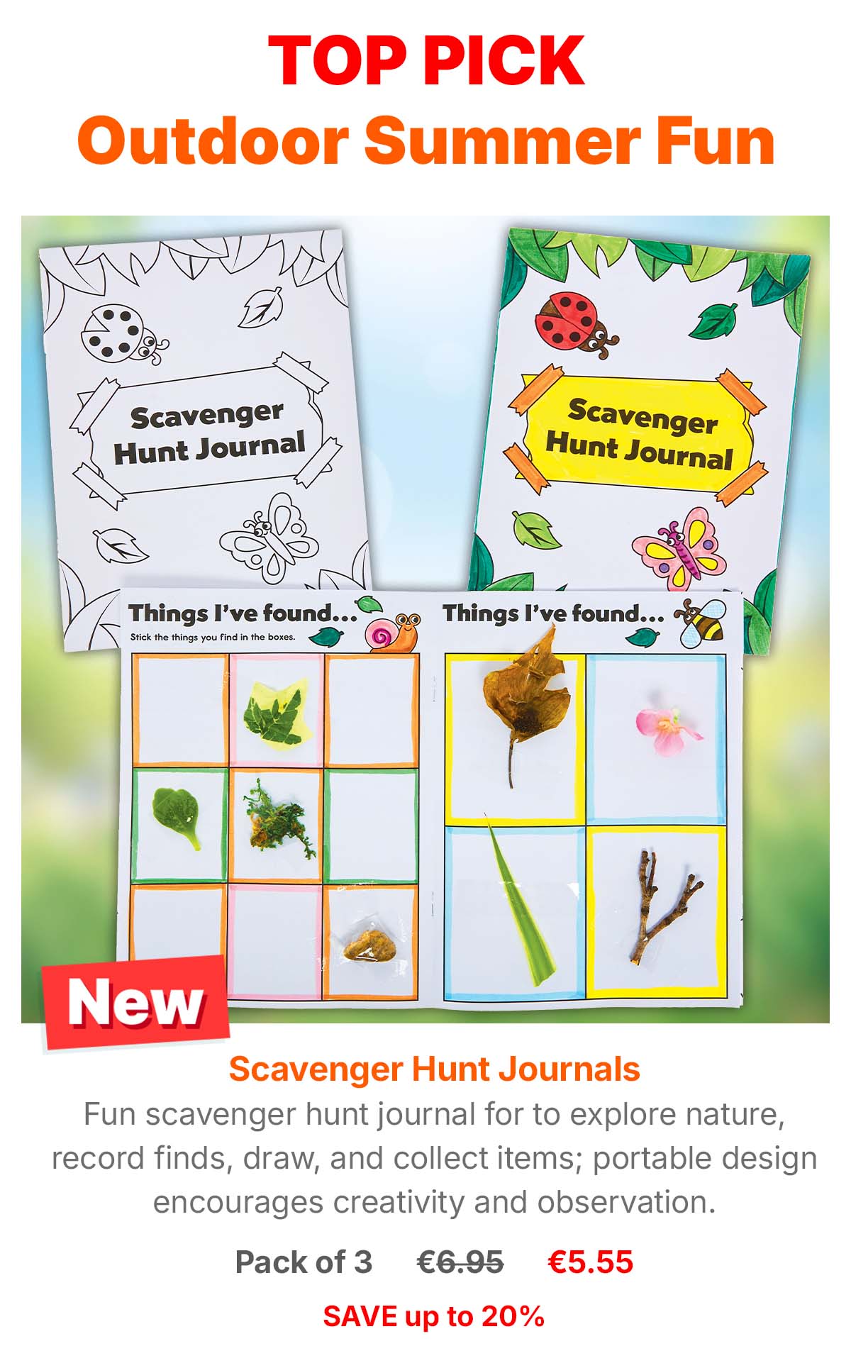 Scavenger Hunt Journals