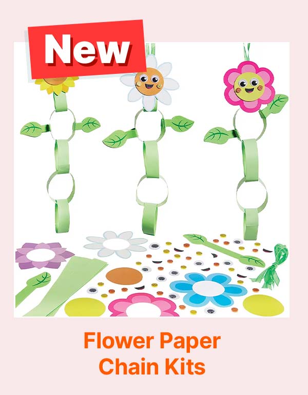 Flower Paper Chain Kits