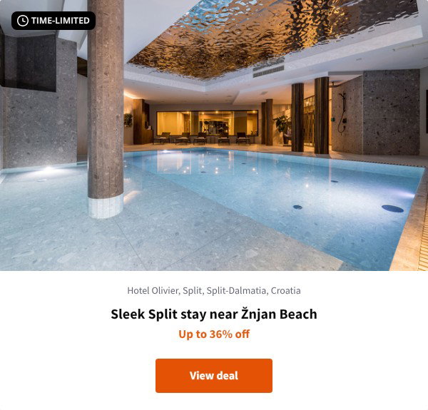 Sleek Split stay near Žnjan Beach