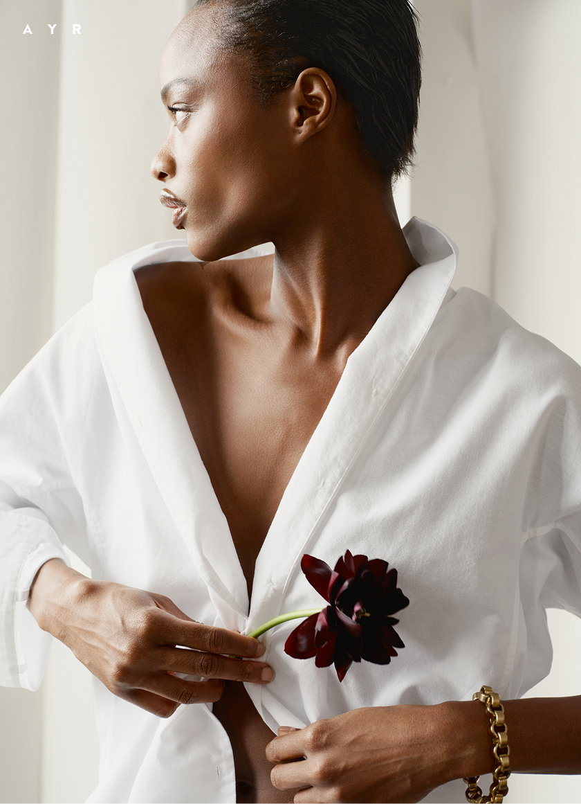 The Tate shirt. 100% cotton oxford. Milled in Italy. A true year-round classic.
