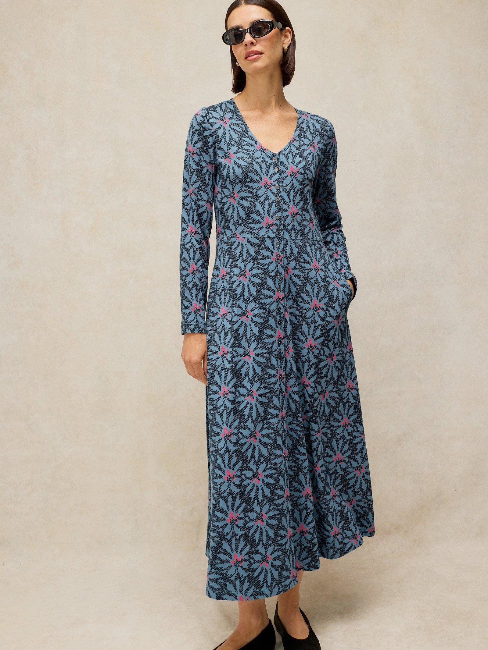 Shop Reese Button Through Dress