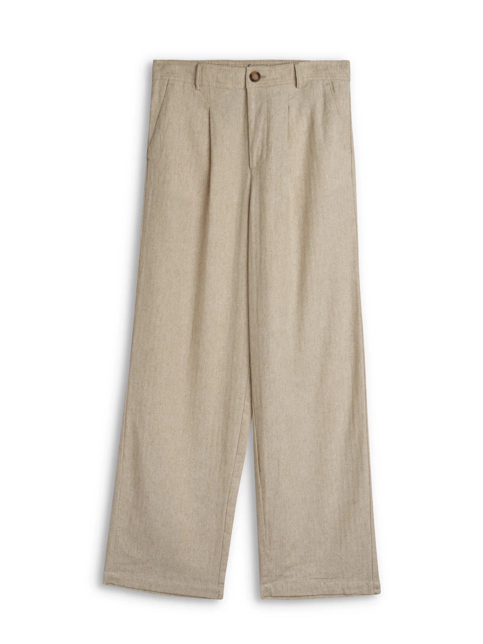 Image of Oxford Drawstring Trousers Tillman Cream