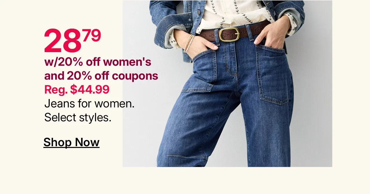 $28.79 jeans for women