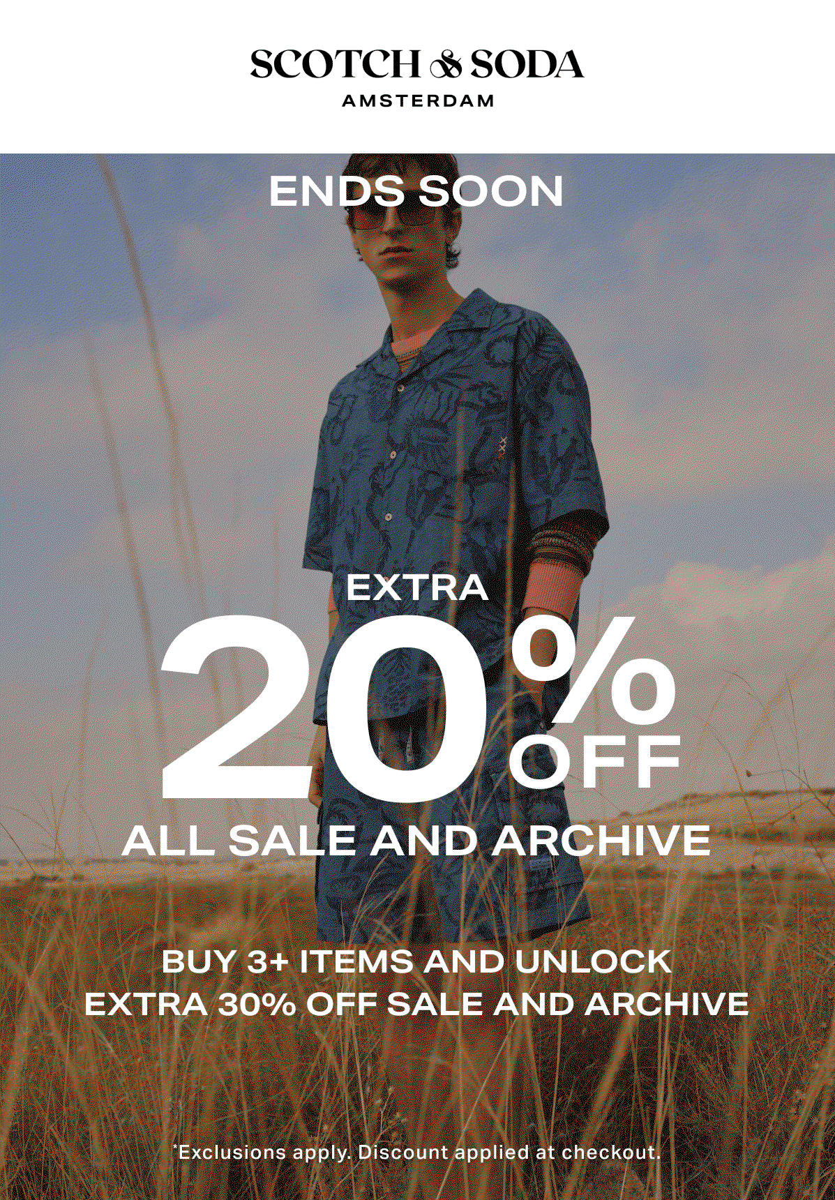 EXTRA 20% off Sale + Archive